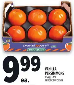 Metro VANILLA PERSIMMONS offer