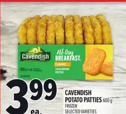 Metro CAVENDISH POTATO PATTIES offer