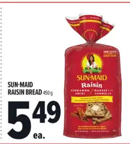 Metro SUN-MAID RAISIN BREAD offer