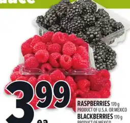 Metro RASPBERRIES offer