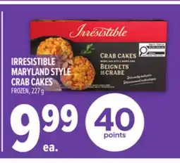 Metro IRRESISTIBLE MARYLAND STYLE CRAB CAKES offer