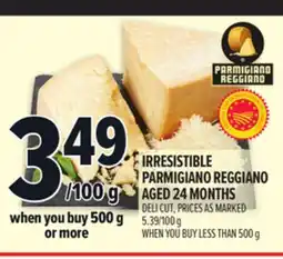 Metro IRRESISTIBLE PARMIGIANO REGGIANO AGED 24 MONTHS offer
