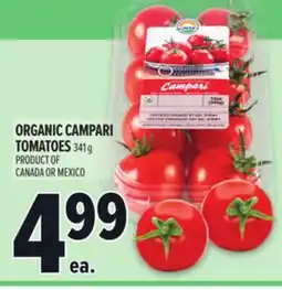Metro SUNSET ORGANIC CAMPARI TOMATOES offer