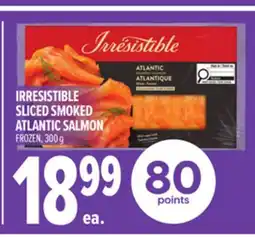 Metro IRRESISTIBLE SLICED SMOKED ATLANTIC SALMON offer