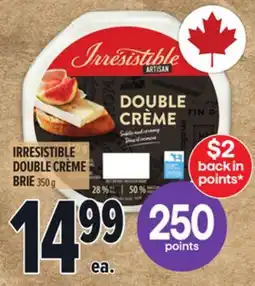 Metro IRRESISTIBLE DOUBLE CRÈME BRIE offer