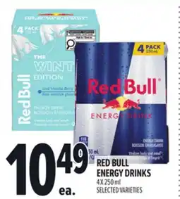 Metro RED BULL ENERGY DRINKS offer