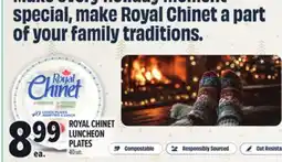 Metro ROYAL CHINET LUNCHEON PLATES offer