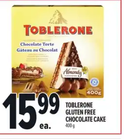 Metro TOBLERONE GLUTEN FREE CHOCOLATE CAKE offer