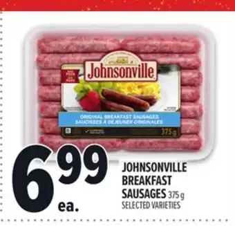 Metro JOHNSONVILLE BREAKFAST SAUSAGES offer