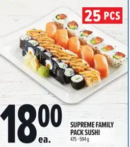 Metro SUPREME FAMILY PACK SUSHI offer