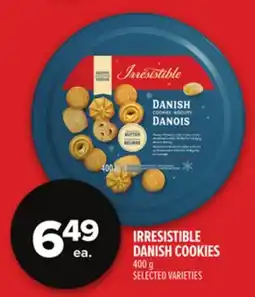 Metro IRRESISTIBLE DANISH COOKIES offer