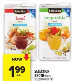Metro SELECTION BROTH offer