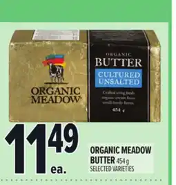 Metro ORGANIC MEADOW BUTTER offer