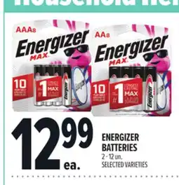 Metro ENERGIZER BATTERIES offer