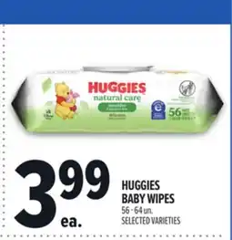 Metro HUGGIES BABY WIPES offer