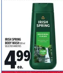 Metro IRISH SPRING BODY WASH offer