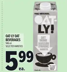 Metro OAT-LY OAT BEVERAGES offer