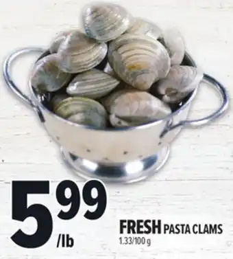 Metro FRESH PASTA CLAMS offer