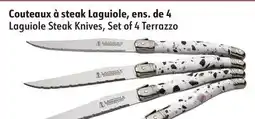 Sushi Shop Laguiole Steak Knives, Set of 4 Terrazzo offer