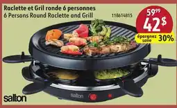 Sushi Shop Salton 6 Persons Round Raclette and Grill offer