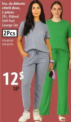 Sushi Shop 2Pc. Ribbed Soft Feel Lounge Set offer