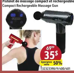 Sushi Shop Compact Rechargeable Massage Gun offer