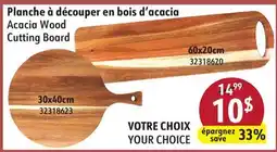 Sushi Shop Acacia Wood Cutting Board offer