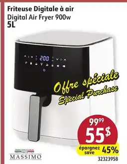 Sushi Shop Digital Air Fryer 900w 5L offer