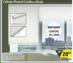 Sushi Shop Cellular Pleated Cordless Blinds offer