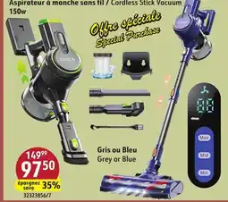 Sushi Shop Cordless Stick Vacuum 150w offer