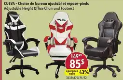 Sushi Shop Adjustable Height Office Chair and Footrest offer