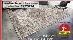 Sushi Shop Tapis modern Collection CRYSTAL offer