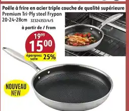 Sushi Shop Premium Tri-Ply steel Frypan offer