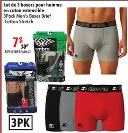 Sushi Shop 3Pack Men's Boxer Brief Cotton Stretch offer