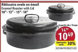 Sushi Shop Enamel Roaster with Lid offer