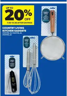 Real Canadian Superstore COUNTRY LIVING KITCHEN GADGETS offer