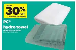 Real Canadian Superstore PC HYDRO TOWEL offer