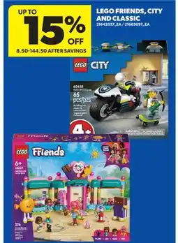 Real Canadian Superstore LEGO FRIENDS, CITY AND CLASSIC offer