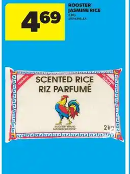 Real Canadian Superstore ROOSTER JASMINE RICE, 2 KG offer