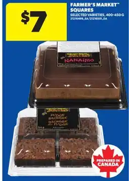 Real Canadian Superstore FARMER'S MARKET SQUARES, 400-450 G offer