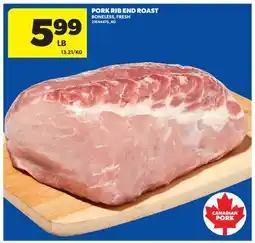 Real Canadian Superstore PORK RIB END ROAST offer
