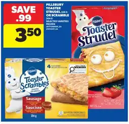 Real Canadian Superstore PILLSBURY TOASTER STRUDEL, 326 G OR SCRAMBLE, 204 G offer