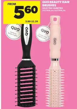 Real Canadian Superstore QUO BEAUTY HAIR BRUSHES offer