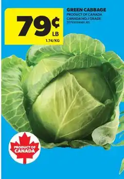 Real Canadian Superstore GREEN CABBAGE offer