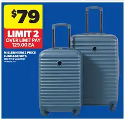 Real Canadian Superstore MILLENNIUM 2 PIECE LUGGAGE SETS offer