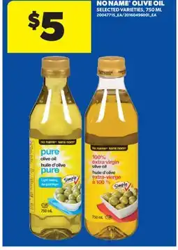 Real Canadian Superstore NO NAME OLIVE OIL, 750 ML offer