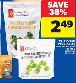 Real Canadian Superstore PC FROZEN VEGETABLES, 400-750 G OR MCCAIN SUPER FRIES OR SPECIALTY POTATOES, 454-800 G offer