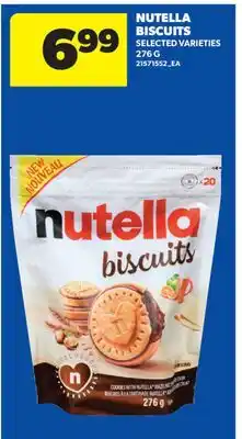 Real Canadian Superstore NUTELLA BISCUITS, 276 G offer