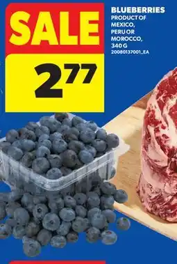 Real Canadian Superstore BLUEBERRIES, 340 G offer
