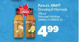 Real Canadian Superstore PURE J. L. KRAFT DRESSING & MARINADE, 355 mL offer